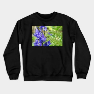 Bluebells in the Ferns Crewneck Sweatshirt